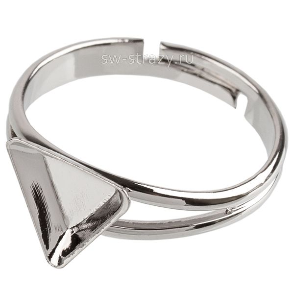 Основа под кольцо 4841 8 мм родий SWK0143