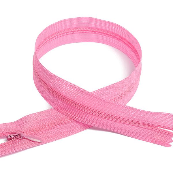 Молния потайная н\р розовый F141 50 см