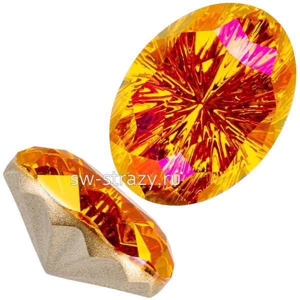 Кристаллы 4160 8x6 mm Crystal Astral Pink