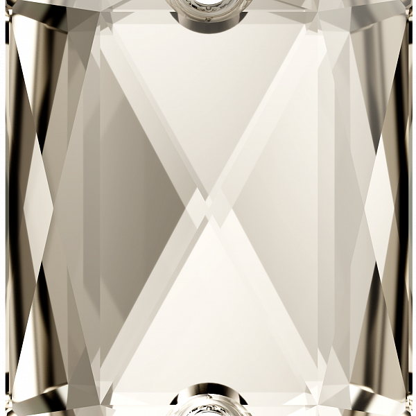 3252 14X10 Crystal Silver Shade