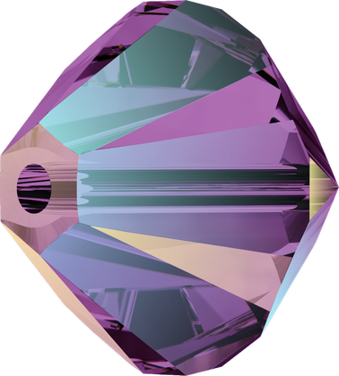 Бусины 5328 4 mm Amethyst Shimmer 2X