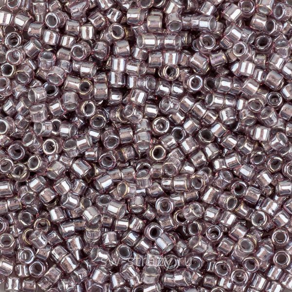 Бисер Treasures 11/0 #1010 Внутреннее серебрение, аметист