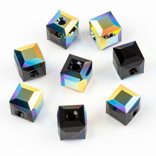 Бусины 5601 6 mm Jet AB