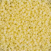Seedbead Miyuki 15/0 4451 Duracoat Opaque Dyed Pale Yellow