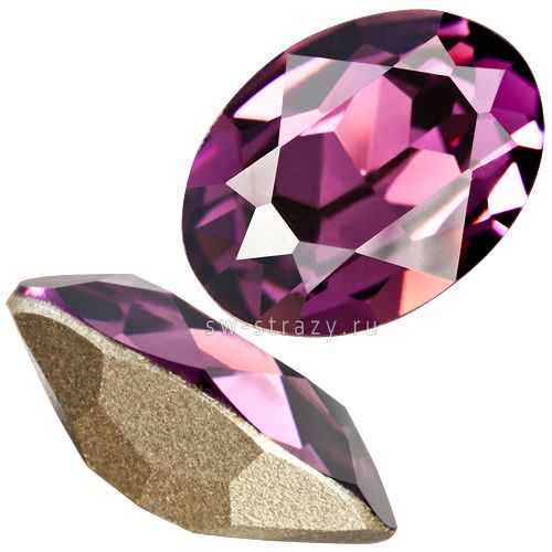 Кристаллы 4120 25x18 mm Amethyst