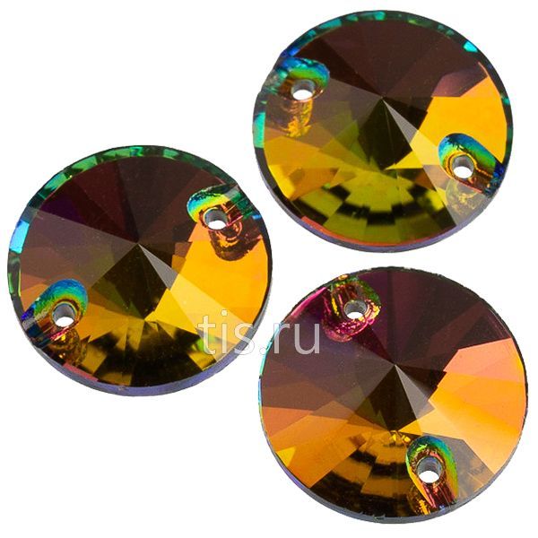 3130 12 mm Crystal Vitrail Medium