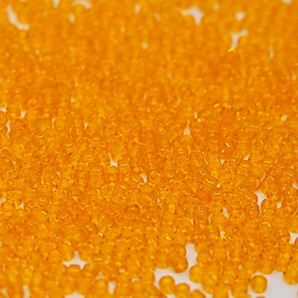 Бисер круглый 15/0 #0010 Прозрачный, светлый гиацинт