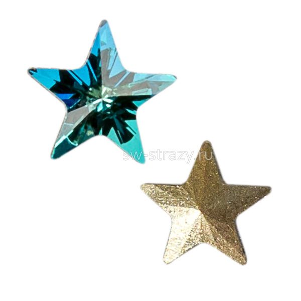 Кристаллы 4745 5 mm Crystal Bermuda Blue