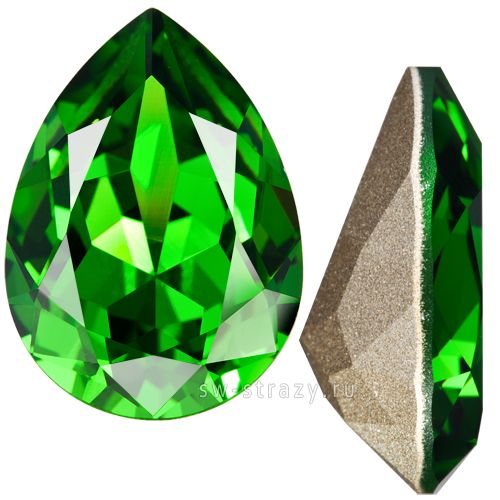 Кристаллы 4320 14x10 mm Fern Green