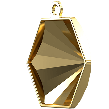 4699/J 14x16 mm Gold Plating