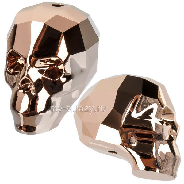 Бусины 5750 19 mm Crystal Rose Gold2X