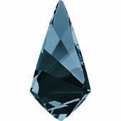 Кристаллы 4731 18x9 mm Crystal Silver Night