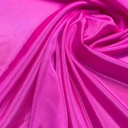 Сатин-шифон Electric Pink