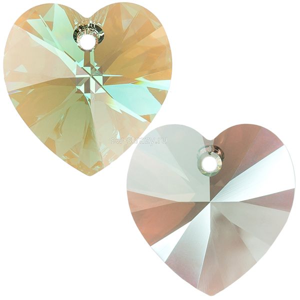 Кулоны 6228 14,4*14 mm Erinite Shimmer