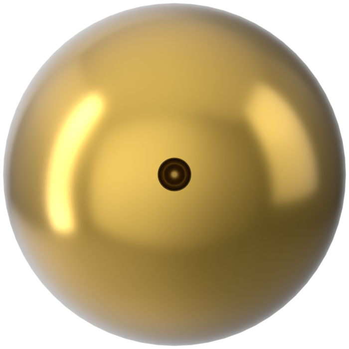 Жемчужины 5818 8 mm Crystal Royal Gold Pearl