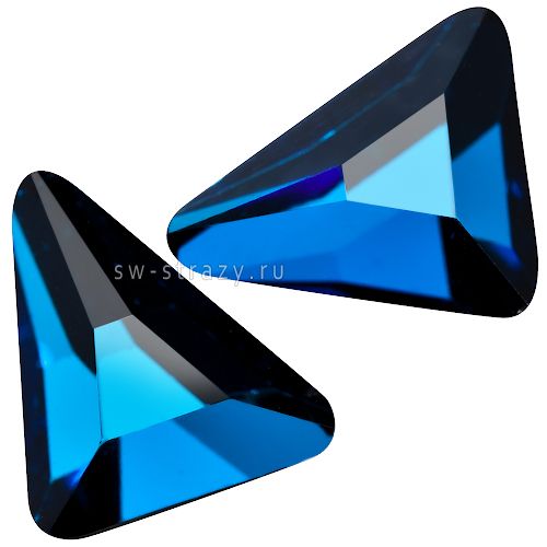 Стразы горячей фиксации 2739 5.8x5.3 mm Crystal Bermuda Blue HF