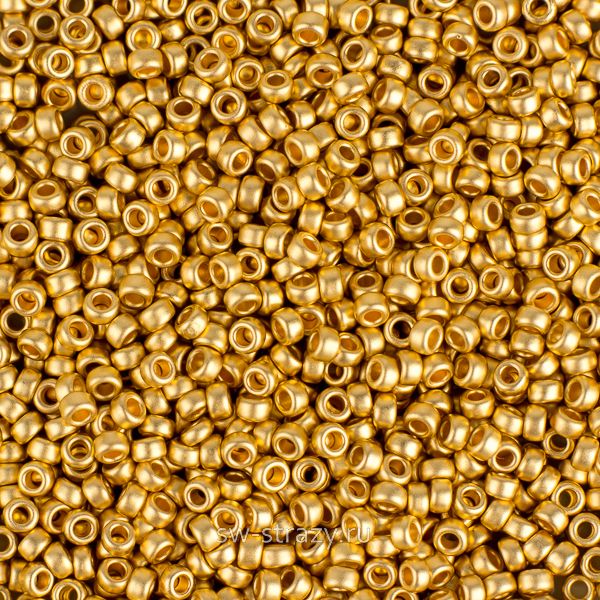 Seedbead Miyuki 15/0 191F Matte 24 KT
