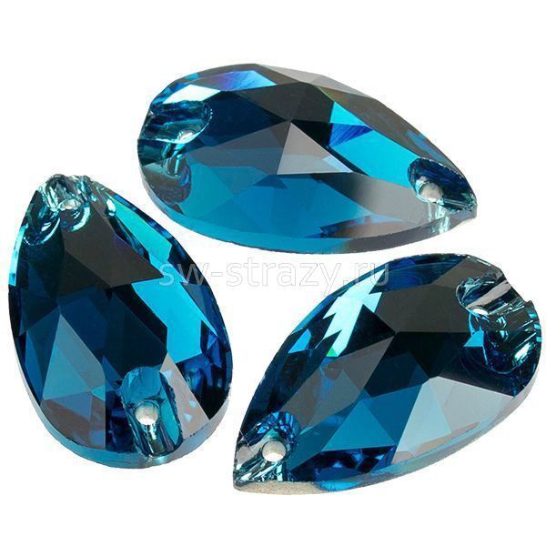 YHB 3430 7*12 mm Blue Zircon