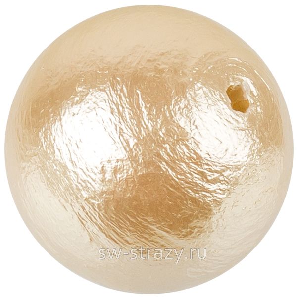 Жемчуг хлопковый 10 мм кремовый