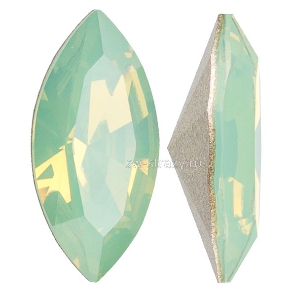 Кристаллы 4228 15x7 mm Chrysolite Opal