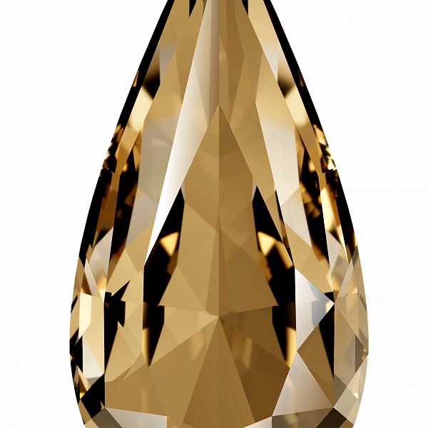 Кристаллы 4322 22x11 mm Crystal Golden Shadow