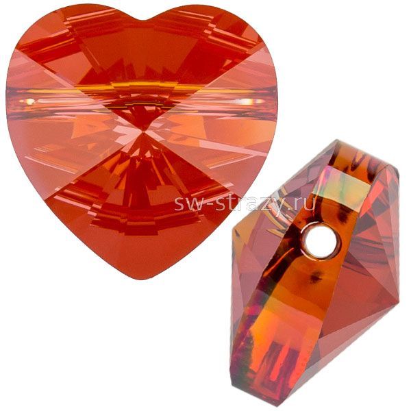 Бусины 5742 8 mm Crystal Red Magma