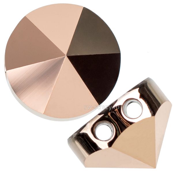 Бусины 5062 5,5 mm Crystal Rose Gold