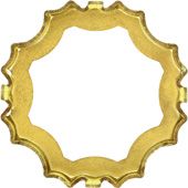 4195/S 14 mm 1PH203 Gold Plating