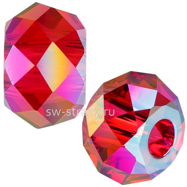 Бусины 5042 6 mm Scarlet Shimmer 2X