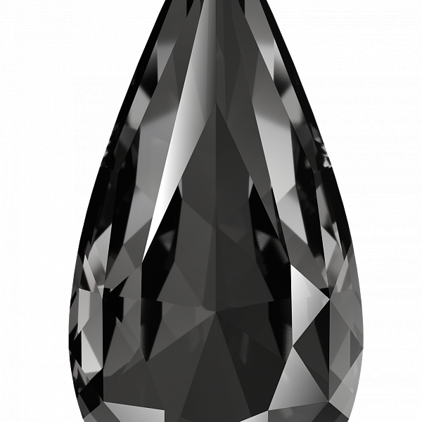 Кристаллы 4322 30x15 mm Crystal Silver Night