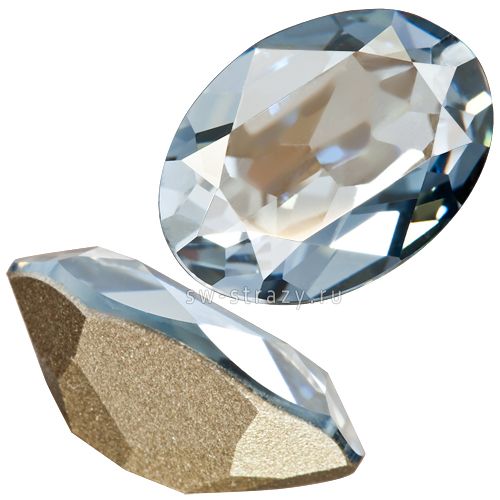 Кристаллы 4120 14x10 mm Crystal Blue Shade