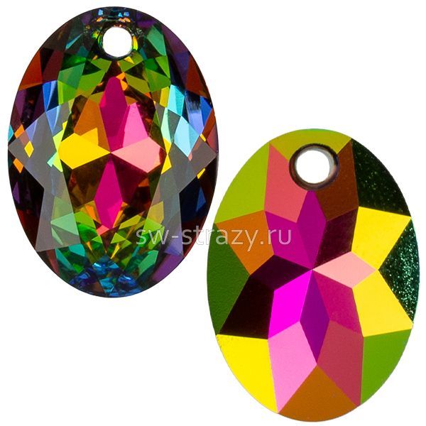 Кулоны 6438 16 mm Crystal Vitrail Medium P