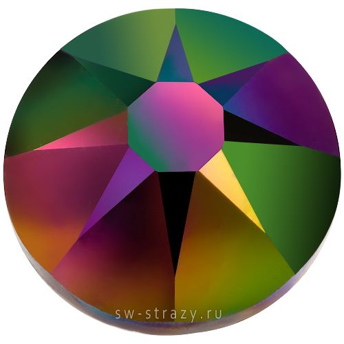 Стразы горячей фиксации 2078 ss 20 Crystal Rainbow Dark HF