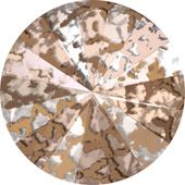 Риволи 1122 14 mm Crystal Rose Patina F