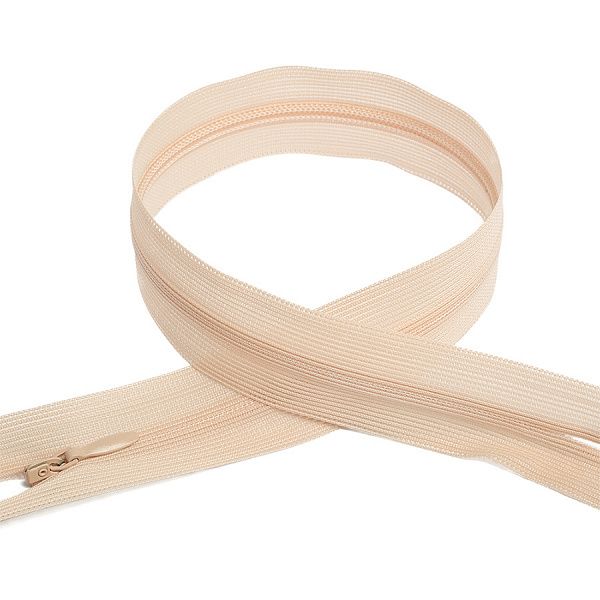 Молния потайная н\р бежевая F291 50 см