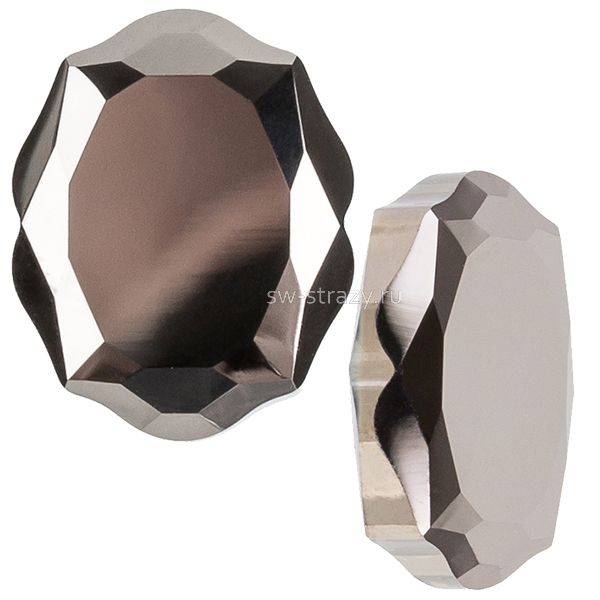 Кристаллы 4142 10x8 mm Crystal Light Chrome