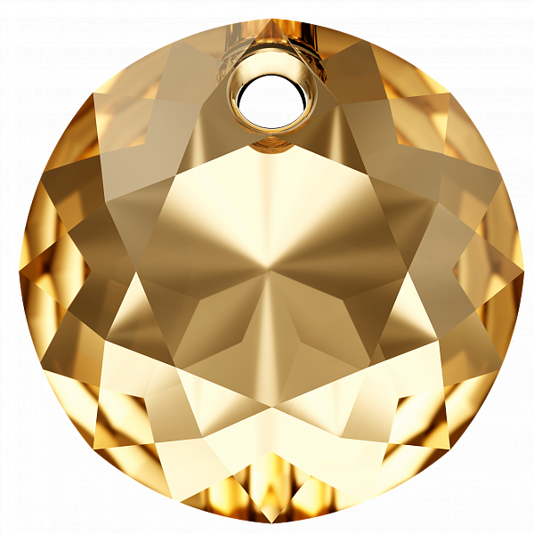 Кулоны 6430 10 mm Crystal Golden Shadow