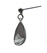 Основа под серьги-гвоздики подвес 4320 14 мм родий SWK0319