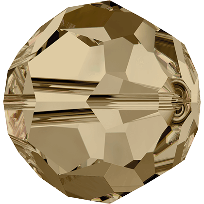 Бусины 5000 8 mm Crystal Golden Shadow