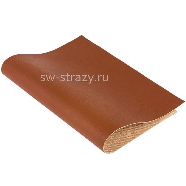 Кожа искусственная  т.0,85мм 20х30 см темно-коричневый (КЛ.23677)