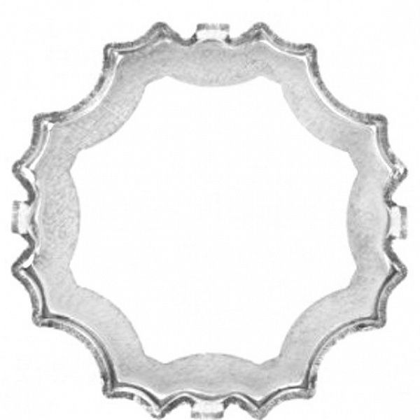 4195/S 18 mm 1PH20H Rhodium Plating