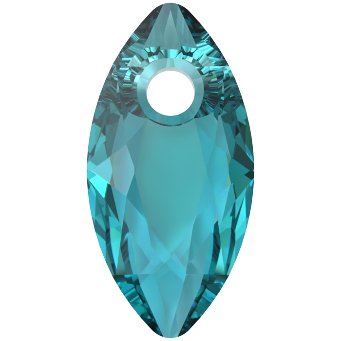 Кулоны 6437 11,5 mm Blue Zircon