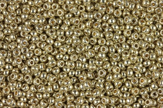 Seedbead Miyuki 11/0 4201 Duracoat Galvanized Silver
