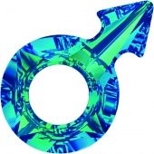 Кристаллы 4878 30x19 mm.Отверстие 9,7 Crystal Bermuda Blue