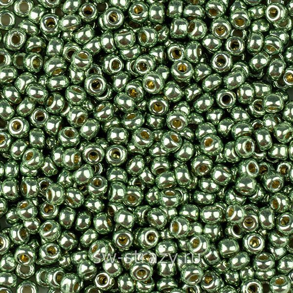 Seedbead Miyuki 11/0 4215 Duracoat Galvanized Sea Green