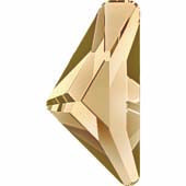 2738 10x5 mm Crystal Golden Shadow F