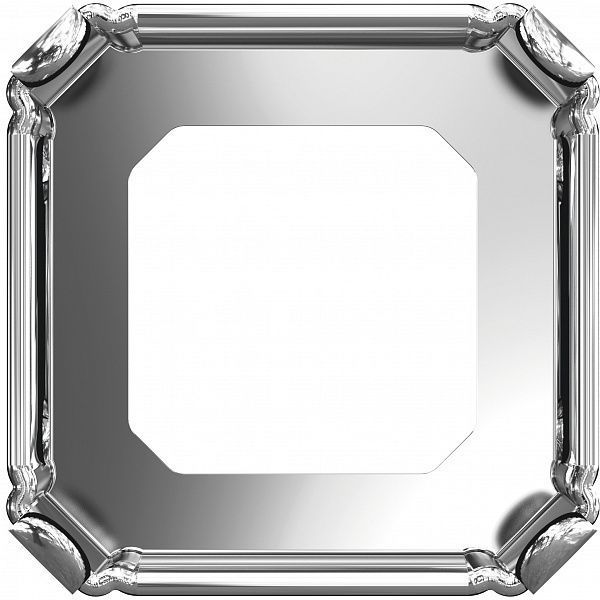 4480/S 18 mm 3PH2OH Rhodium Plating