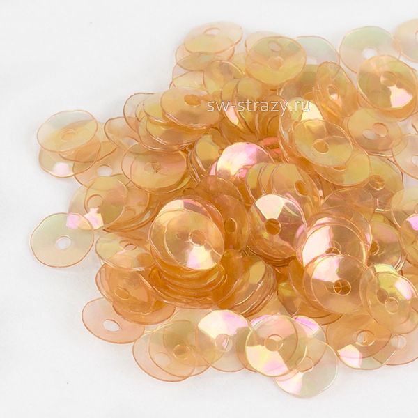 Пайетки 4 mm чаша (0128) Giallo Antico IR 3 гр