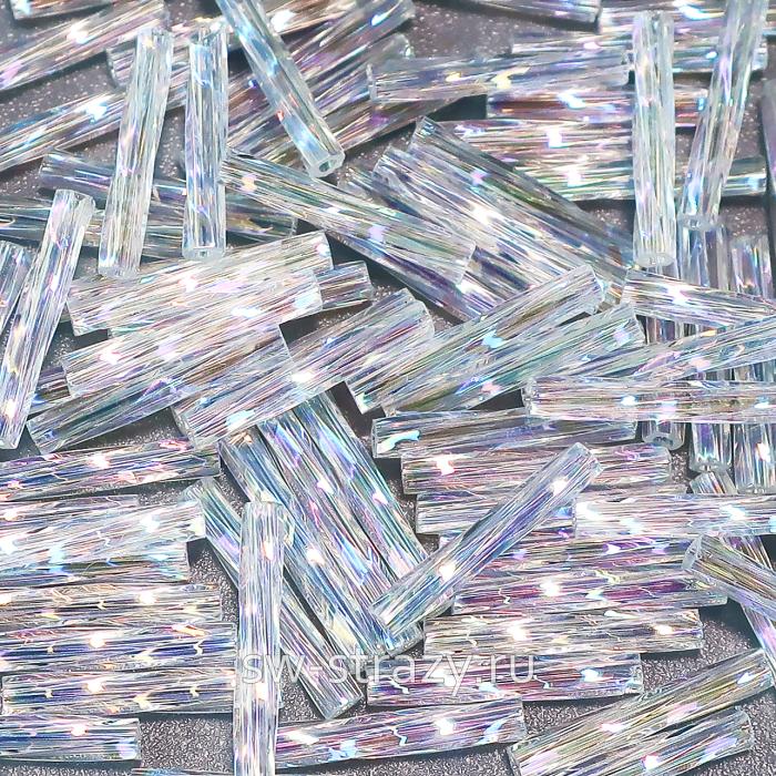 Twisted Bugle 2х12 mm 250 Crystal AB