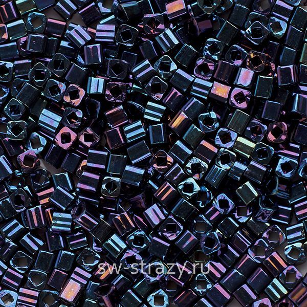 Бисер Cube 1,5 mm #0082 синий